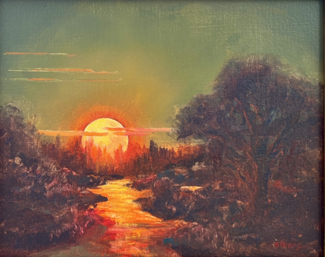 Hunter's Moon 8x10 $525 at Hunter Wolff Gallery